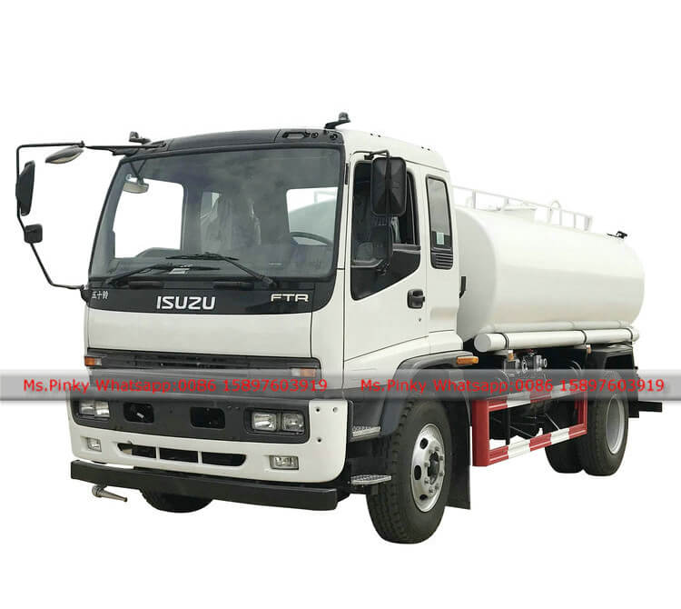 10-тонный грузовик для распыления воды ISUZU FTR экспортируется в Камбоджу